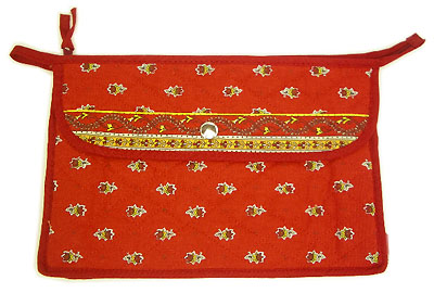 Provence pattern Cosmetics Bag (Marat d'Avignon / Avignon. red) - Click Image to Close